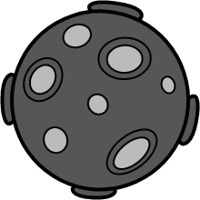 Large moon