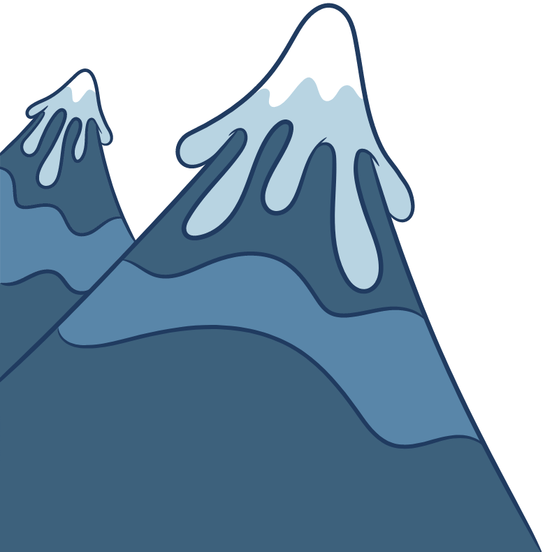 Distant Fuzztopian Mountains