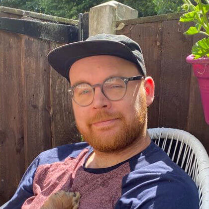 Photograph of Chris, 3D Artist for Fuzzy Fellas