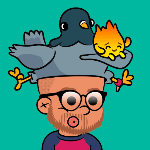 Illustration of Chris, 3D Artist for Fuzzy Fellas